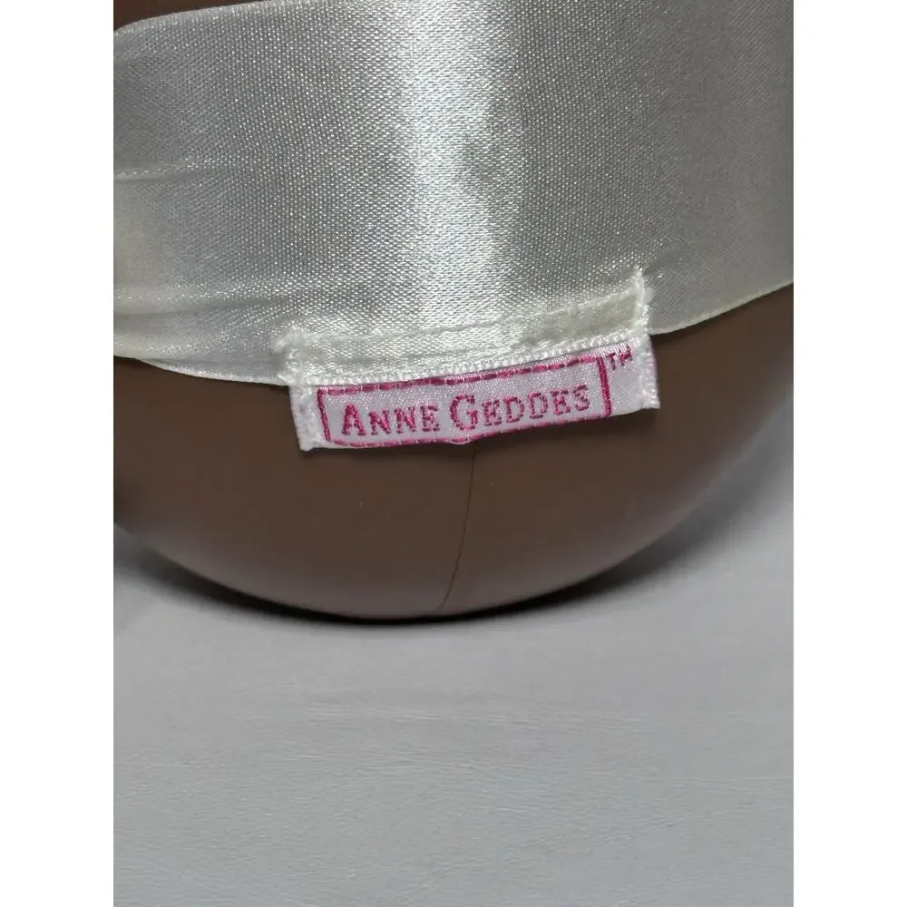 Anne Geddes Baby Bunny in Chocolate Easter Egg Figurine Collectible Easter